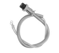 TOVINANNA Cordon D'alimentation de Rechange Résistant la Chaleur pour Machine à Pop-corn 8 Oz, Câble Électrique 2 Broches 15 Mm, Compatible Bouilloire de Cinéma, Câble Extérieur Solide