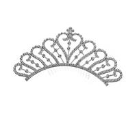 TOVINANNA Couronne de Mariage Épingle à Cheveux 1Pc Peigne Latéral Rhinestone Accessoire de Coiffure Élégant pour Mariée Fête Anniversaire Design Délicat