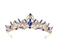 TOVINANNA couronne de strass Tiara de la mariée mariages faire la fête Royal accessoires de cheveux de mariée tiare Couronne de mariage couronne de la mariée bandeau diadème Alliage de zinc