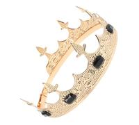 TOVINANNA Couronnes de Roi Rondes Serre-tête pour Déguisement Accessoires de Fête pour Anniversaires et Mariages