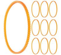 TOVINANNA Courroie de Machine à Coudre Domestique à Double Denture Diamètre 115 Sangle Élastique pour Moteur Lot de 20 Pièces Accessoire de Remplacement pour Machine Vintage et Pédale