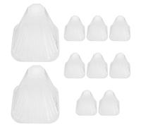 TOVINANNA Couverture Isolante pour légumes, 10 Protections Semis 20cm, Dôme Plastique Transparent pour Jardin et Potager, Protection Solaire, Culture des légumes