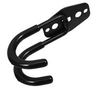TOVINANNA Crochet en Fer Robuste Noir pour Support de Jardinage, Organiseur de Tuyau D'eau Mural, pour Ranger Tuyau Arrosage, Outil Solide et Pratique