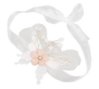 TOVINANNA Décoration De La Main Du Poignet Soie Corsage Demoiselles D'honneur Cornités De Poignet Tourbillon De Poignet De Mariée Bracelets Pour Demoiselle D'honneur Fleurs Chiffon