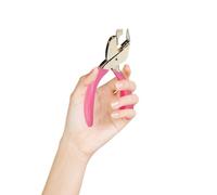 TOVINANNA Dégrafeuse Manuelle Compacte Rose pour Bureau et École, Outil Portable pour Retirer Agrafes sans Abîmer, Pince Dégrafante Légère et Pratique, Accessoire Essentiel Fournitures