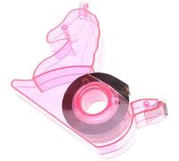 TOVINANNA Dérouleur de Ruban Adhésif Grand Dévidoir en Plastique Robuste pour Bureau et École Distributeur de Ruban Adhésif Multifonctionnel pour Fournitures de Bureau