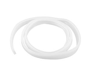 TOVINANNA Diffuseur Led, Canal pour Bande Lumineuse Led, 1 M, Pvc Blanc, Courbé, Dissipation Thermique, Anti-éblouissement, Installation Rapide, Intérieur, Décoration de Noël