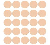 TOVINANNA Disques en Bois de Hêtre Ronds Vierges 50 Pièces 3,8 X 0,35 Cm pour Découpes en Bois Brut, Puces de Graffiti et Bricolage Artisanal, Décoration Maison et Loisirs Créatifs