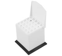 TOVINANNA Distributeur de Coton en Plastique Transparent, Organisateur Hygiénique pour Pellets de Coton, Rangement Professionnel pour Instruments Dentaires, Usage Médical et Cabinet,