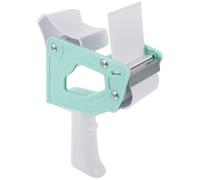 TOVINANNA Distributeur de Ruban Adhésif Manuel Léger Vert Clair, Coupe-ruban Portatif pour Emballage et Expédition, Outil Pratique de Découpe Précise pour Cartons, Dévidoir D’emballage