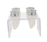 TOVINANNA DIY Lipstick Mold Set Silicone Lip Balm Making Tool With Molds Rings And Holder For Custom Lip Colors