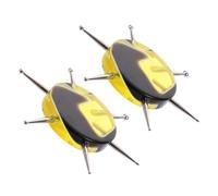 TOVINANNA Dotting Pen Pour Nail Art 2 Pcs Stylo à Points Ongles Outil De Détail En Argile Ergonomique Pour Création Diy Manucure Et Poterie