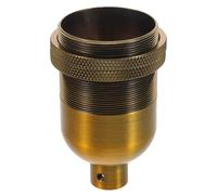 TOVINANNA Douille de Lampe Vintage en Aluminium E27 Support Suspendre Double Anneau Base de Douille pour Luminaire DIY Compatible Ampoule à Vis pour Restaurant Bar et Décoration Rétro