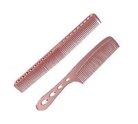 TOVINANNA Ensemble De 2 Peignes À Cheveux En Acier Inoxydable Peigne À Laque Pour Cheveux Pour Le Coiffage Et Le Massage Du Cuir Chevelu