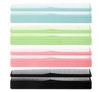 TOVINANNA Ensemble De Peignes À Dents Ultra-fines - Double Dent Pour Le Coiffage Peignes De Barbier En Vrac Outils De Coupe De Cheveux Pour Hommes Accessoires De Coiffure
