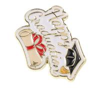 TOVINANNA Épingle De Chapeau De Remise De Diplôme Métal Broche Décorative Broche De Vêtements De Chapeau Pour Diplômés De Secondaire Et Collège