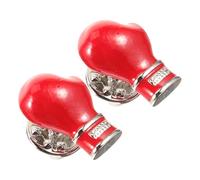 TOVINANNA Épingles à Cravate pour Hommes Lot de 2 Broches de Boxe en Badges de Costume Sportif Accessoire de Mode Broche Bijoux Fantaisie Épingle de Amateurs de Boxe