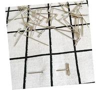 TOVINANNA Épingles en T en Acier Inoxydable 50 Pièces de 45 MM pour Coiffure et Modélisation de Perruques Boîte de Rangement Artisanat et Tricotage