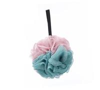 TOVINANNA Éponge De Bain Et De Pouf Loofah Mousse Complète Nettoyant Brosse En Maille Exfoliante Pouf De Bain Couleur Aléatoire