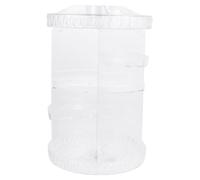 TOVINANNA Étagère À Cosmétiques Avec Texture En Strass Acrylique Design De Rangement Matériau Sûr Anglais Rangez Votre Magasin