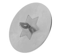 TOVINANNA Éteignoir à Bougie en Acier Inoxydable, Grand Format Hexagonal Naturel, Coupe-Vent, Accessoire pour Bougies Parfumées, Outil Anti-fumée, Fournitures pour Bougies D’intérieur