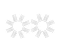 TOVINANNA Étiquettes Autocollantes Transparentes 20 Feuilles Identification Facile et Format Compact pour Flacons Cosmétiques en Pvc pour Voyage et Salle de Bain