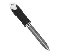 TOVINANNA Évideur de Fruits et Légumes en Acier Inoxydable, Outil de Retrait de Trognon pour Poivrons, Poignée Ergonomique, 23.5Cm, Nettoyage Facile