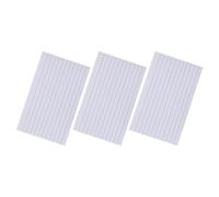 TOVINANNA Fiches Bristol Lignées Recto-Verso 3X5 Pouces Lot de 600 Fiches Blanches pour Prise de Notes Révisions Scolaires et Apprentissage à Domicile