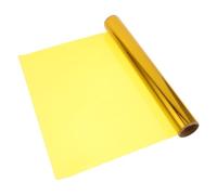 TOVINANNA Film Décoratif pour Fenêtre Film Anti-Soleil 0,3 M X 1,3 M Pet Teinte Jaune Clair pour Vitres Cuisine Bureau Protection UV et Intimité Chaleur Solaire