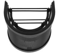 TOVINANNA Filtre Anti-pop Microphone en Maille Métallique Noir Grand Format, Bonnette Anti-vent en U Compatible Micro Podcast et Enregistrement Vocal, Protection Bruits Parasites et