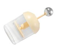 TOVINANNA Flacon Mousseur pour Nettoyant Visage Manuel Orange Mousseur Simple à Savonnette en Plastique Formatrice de Bulles Compacte pour Soin Peau et Nettoyage Visage à Domicile Voyage