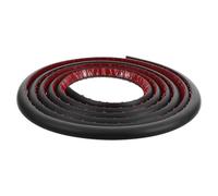 TOVINANNA Garniture Flexible Quart de Rond Autocollante Moulure PVC Résistante à l'Humidité pour Angles Sols Escaliers et Mètres Décoration Polyvalente et Protection