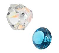 TOVINANNA Gobelet pour Nail Art Cristal pour Manucure Mélangeur de Liquide et Poudre avec Couvercle