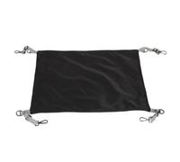 TOVINANNA Hamac Couchage Tissu en pour Chat Noir Imperméable Facile Doux à Ranger Amovible, Lit de Confortable Repenser et Chaton, pour Jouer et Se