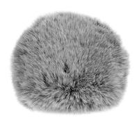 TOVINANNA Housse Coupe-vent pour Micro en Fausse Fourrure, Bonnette Anti-vent Détachable Qui Minimise le Bruit Environnemental pour Enregistrements Extérieurs