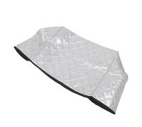 TOVINANNA Housse de Protection pour Vitrine à Glace Commerciale en Aluminium Protection Uv, Installation Facile, Dimensions 55x47x36 Cm, pour Usage Extérieur en Magasin