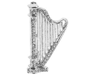 TOVINANNA Instrument Harpe en Alliage et Strass Multifonction Unisexe Taille Standard pour Festival et Tenue de Fête Quotidienne