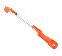 TOVINANNA Jeu de Râpes Métalliques Rondes pour Tronçonneuse Poignée Ergonomique en Plastique Orange, Outil D’affûtage Manuel pour Travail du Bois, Métal et Bricolage - Kit Polyvalent