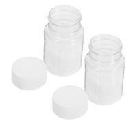 TOVINANNA Kit de 2 Flacons de Poudre de Flocage Veloutée Blanche 01 1,5 Mm 10 G pour DIY Poupées Artisanales, Loisirs Créatifs la Maison et Ateliers Artistiques, Distributeur Portable