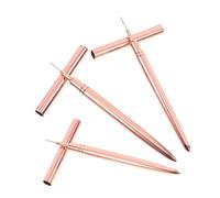 TOVINANNA Kit De 3 Pinceaux À Ongles Pour Nail Art Stylo Graffiti Vernis UV Tube En Doré