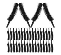 TOVINANNA Kit D'outils De Beauté Compact 50 Pièces Brosse À En Silicone Applicateur De Mascara Pour Pour Occasions Spéciales