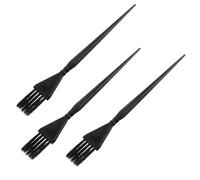 TOVINANNA Kit Pinceaux Coloration Cheveux 3 Pièces pour Application de Teinture et Soins Post-Shampoing en Salon ou Usage Personnel Couleur Aléatoire