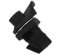 TOVINANNA Loquet à Pression Noir pour Porte D'armoire Industrielle, Verrou à Came pour Boîtier de Distribution, Kit de Verrouillage Plastique, Sécurité Garçon et Filles, Remplacement