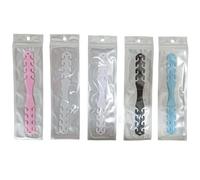 TOVINANNA Lot de 10 Crochets Réglables, Boucles D'extension Auriculaires en Polyéthylène, 5 Couleurs Variées, Accessoires pour Masques à Élastiques, Usage Extérieur