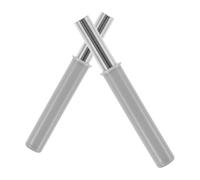 TOVINANNA Lot de 2 Amortisseurs de Poubelle 45L Système de Fermeture Douce Hydraulique Butée Métallique Antichoc Silencieuse pour Couvercle Accessoire de Remplacement Solide et