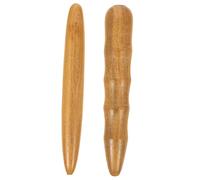 TOVINANNA Lot De 2 Bâtons De Massage En Bois Pour Points De Pression Tige Dacupression Outils De Massage Des Pieds Outil De Réflexologie