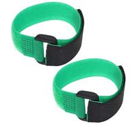 TOVINANNA Lot de 2 Colliers Réglables en Nylon Vert pour Poules et Coqs, Ceintures Anti-Irritation et Anti-accrochage, Accessoires Pratiques pour Animaux de Compagnie
