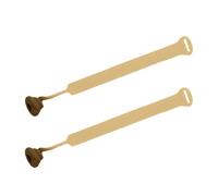 TOVINANNA Lot de 2 Lève-sièges de Toilette en Silicone Forme Caca, Poignées Pratiques pour Levage Hygiénique du Couvercle, Accessoires Wc Réutilisables et Solide, Salle de Bain