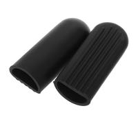 TOVINANNA Lot de 2 Manchons de Pied pour Béquille Électrique de Trottinette en Silicone Antidérapant, Protection Solide, Installation Rapide, Stabilité Renforcée pour Usage Urbain