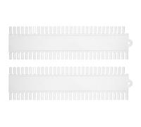 TOVINANNA Lot de 2 Planches d'Entraînement pour Ongles 60 Couleurs Transparentes Palette Nail Art Pratique et Résistante Planche à Pointes d'Ongles pour Salons Écoles et Usage Personnel